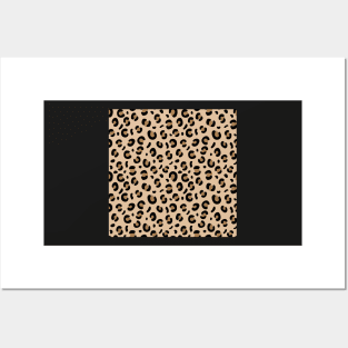 Cheetah Print Design Posters and Art